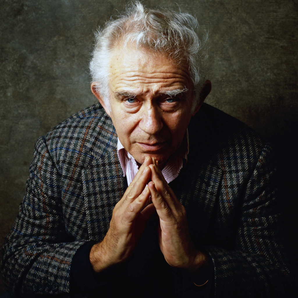 1987: Novelist Norman Mailer 1987 in New York.